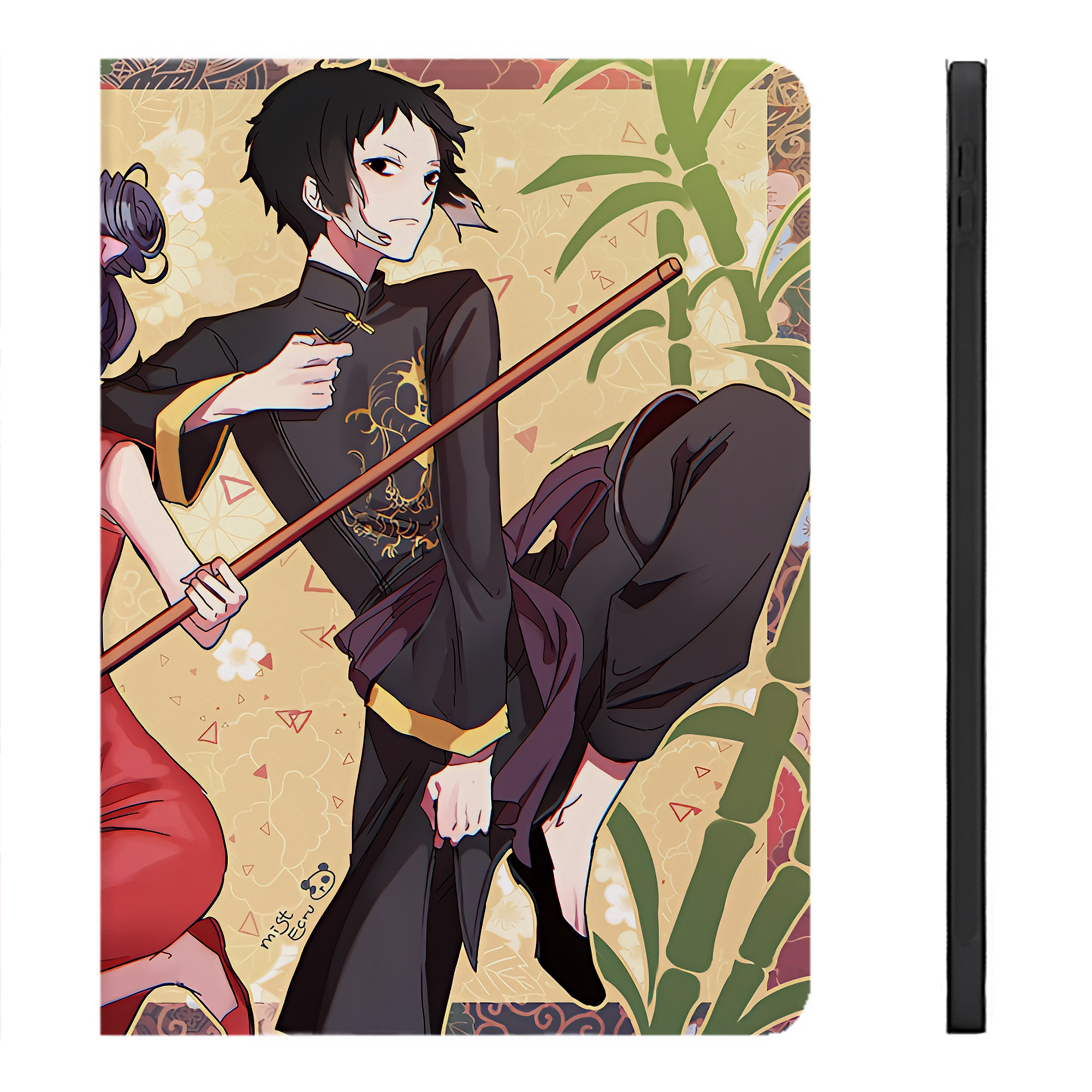 （画像用） 文豪ストレイドッグス Bungo Stray Dogs IPadケース ペンホルダー付き ブックスタイルデザイン